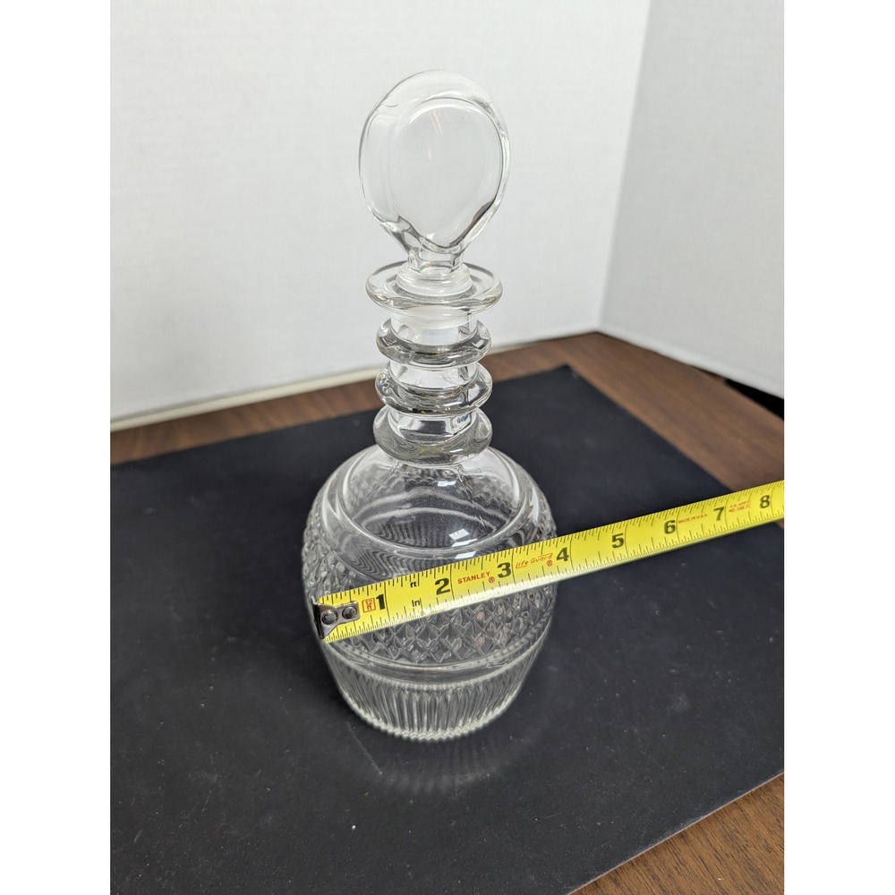 Vintage Tiffany & Co. Seagram's 1776 Collectors Glass Decanter with Stopper - Picture 4 of 10